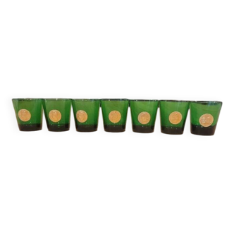 7 BYRRH green glasses