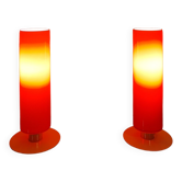 Massive red lamp 1990