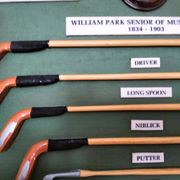 Vintage frame collection golf william park senior of musselburgh 1834- 1903