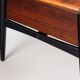 Scandinavian executive desk in rosewood with bar Denmark 1960