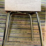 Vintage white formica chest