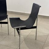 Pair of  T armchairs by Katavolos Little and Kelley, Laverne International