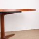Very large Danish dining table in teak, oval and extendable, Dyrlund.