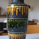 Scheurich Germany "Europ Linie" large ceramic vase Fat Lava 1970