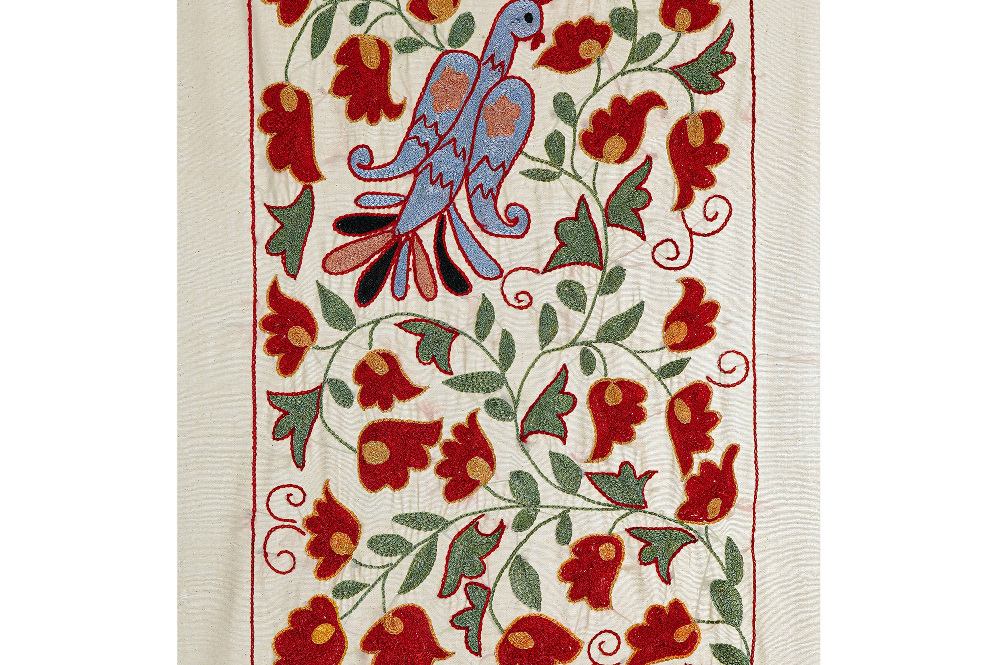 Vintage Turkish rug hand-knotted 50x92 cm