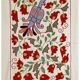 Tapis turc vintage noué à la main 50x92 cm