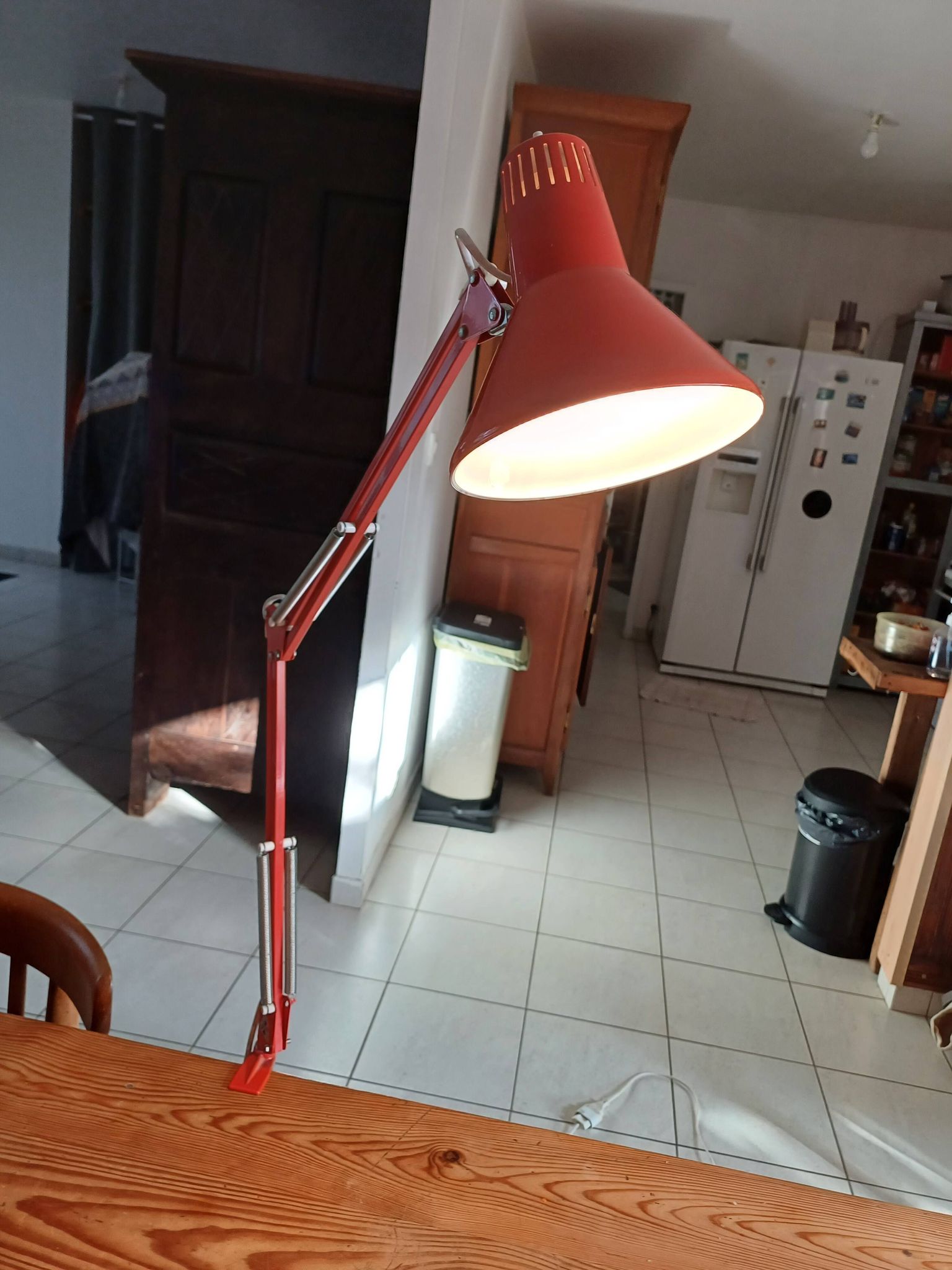 Lampe de Bureau Vintage Italien