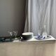 Vintage rectangular silver-plated tray with handles L37 W27 H1.5