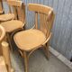 Viennese chairs Bent wood Restaurant Paris bistro Fischel 1980