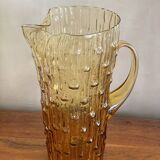 Large amber pitcher