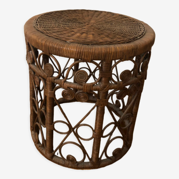 Rattan stool