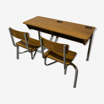 Vintage schoolboy desk