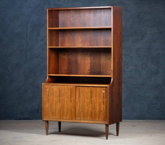 Rosewood Library by Farsø Furniture Factory, Denmark, 1960s