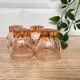 Set de 4 verres liqueur Luminarc étoile rose