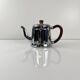 Vintage chrome-plated metal and bakelite coffee set, 1940s/50s