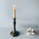 Bronze candle holder