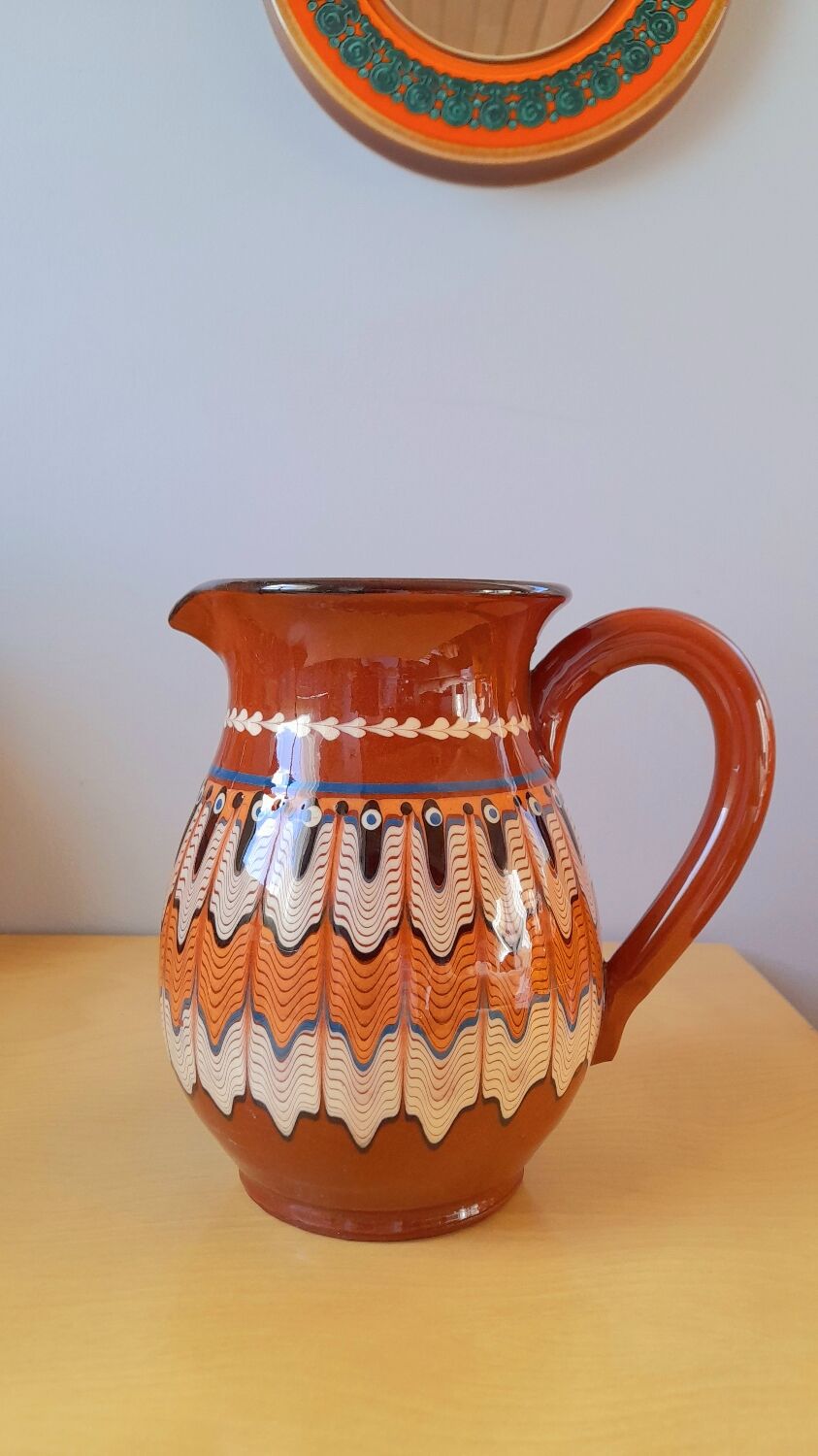 Ceramic pitcher 70s