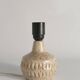 Mid-Century Modern Brown Speckled Stoneware Table Lamp by EGO, Sweden 1960s