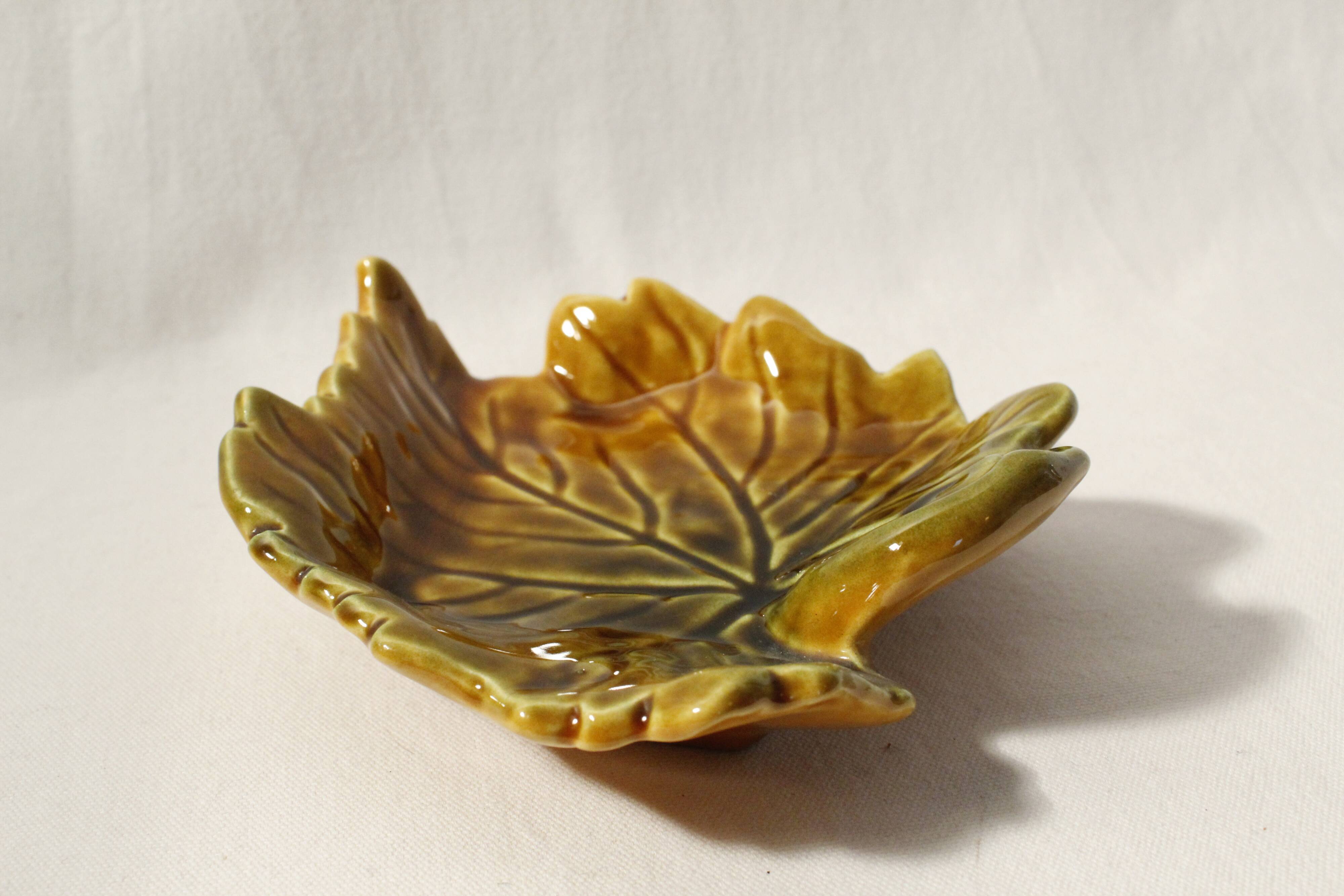 Vallauris pocket vacuum - yellow orange autumn leaf