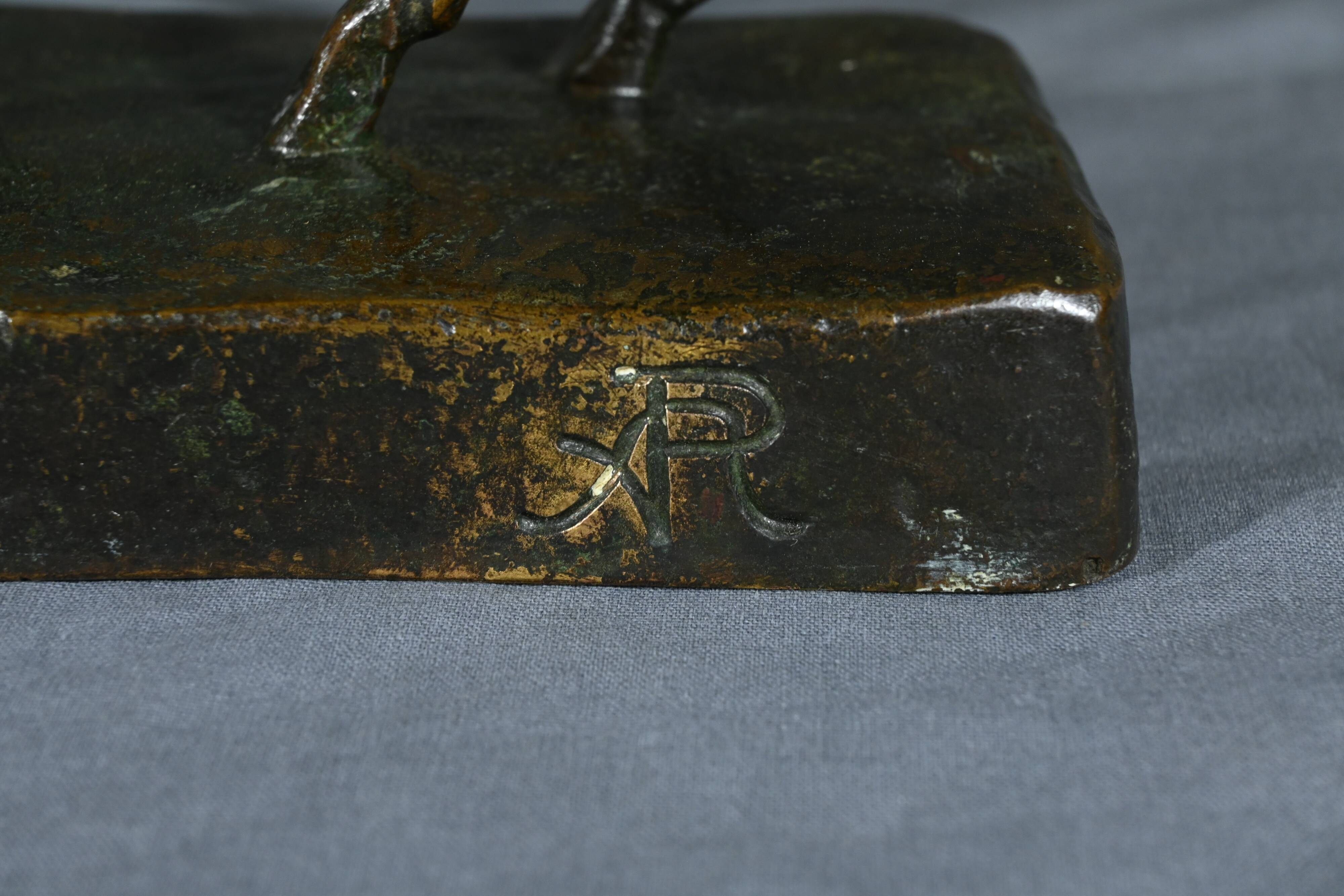 Bronze “Woman with Fawn”, Atelier Primavera – 1930