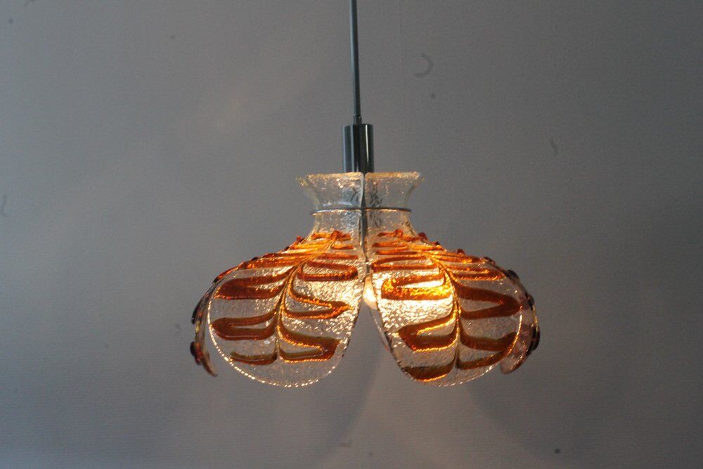 Vintage pendant light from Kalmar Franken KG, 1970s