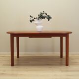 Teak table, Danish design, 1970s, manufacturer: Farstrup Møbler