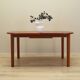 Table en teck, design danois, années 1970, fabricant : Farstrup Møbler