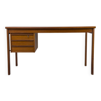Teak Desk with Movable Table Top from Løvig, 1973