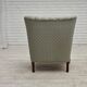 1960s, Danish armchair, light blue furniture fabric, beech wood.
