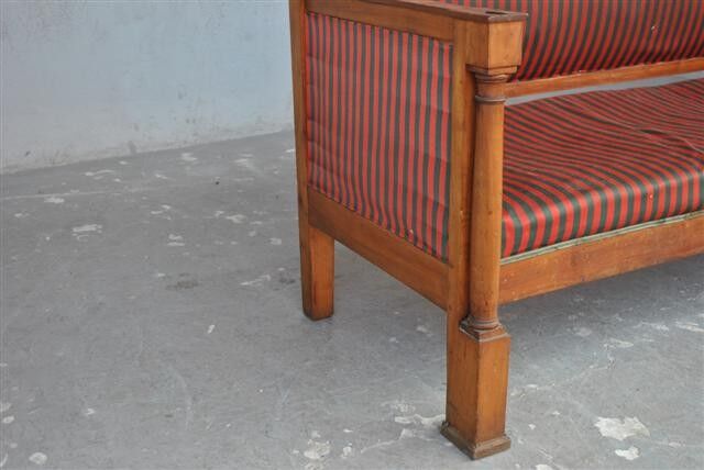 Seat style Empire early 1900s mahogany