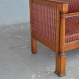 Seat style Empire early 1900s mahogany