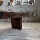 Table basse brutaliste artisanale 1950