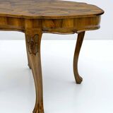 Baroque Style 20th Century Italian Walnut Coffee Table