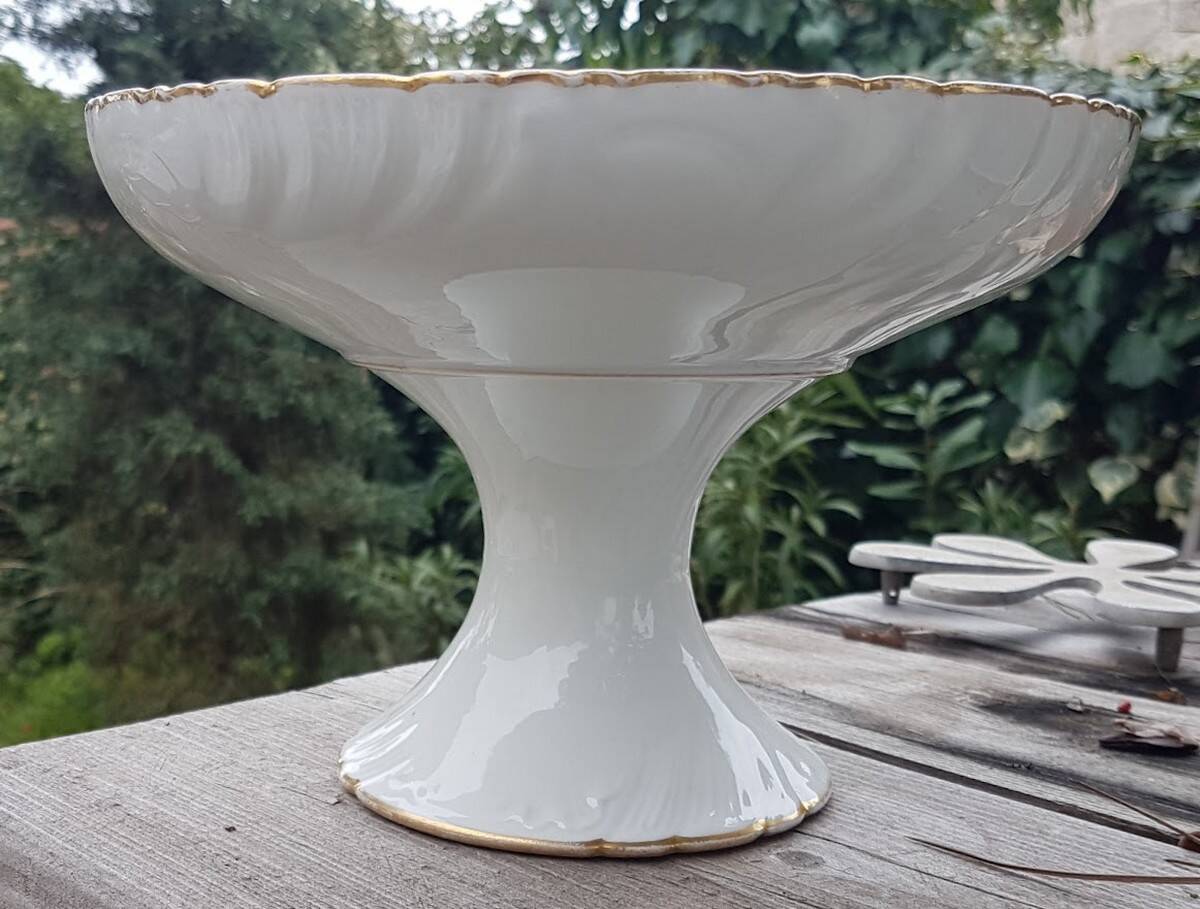 Limoge porcelain fruit bowl Gerard Dufraisseix Abbot - GDA