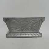 Aluminum art deco vase