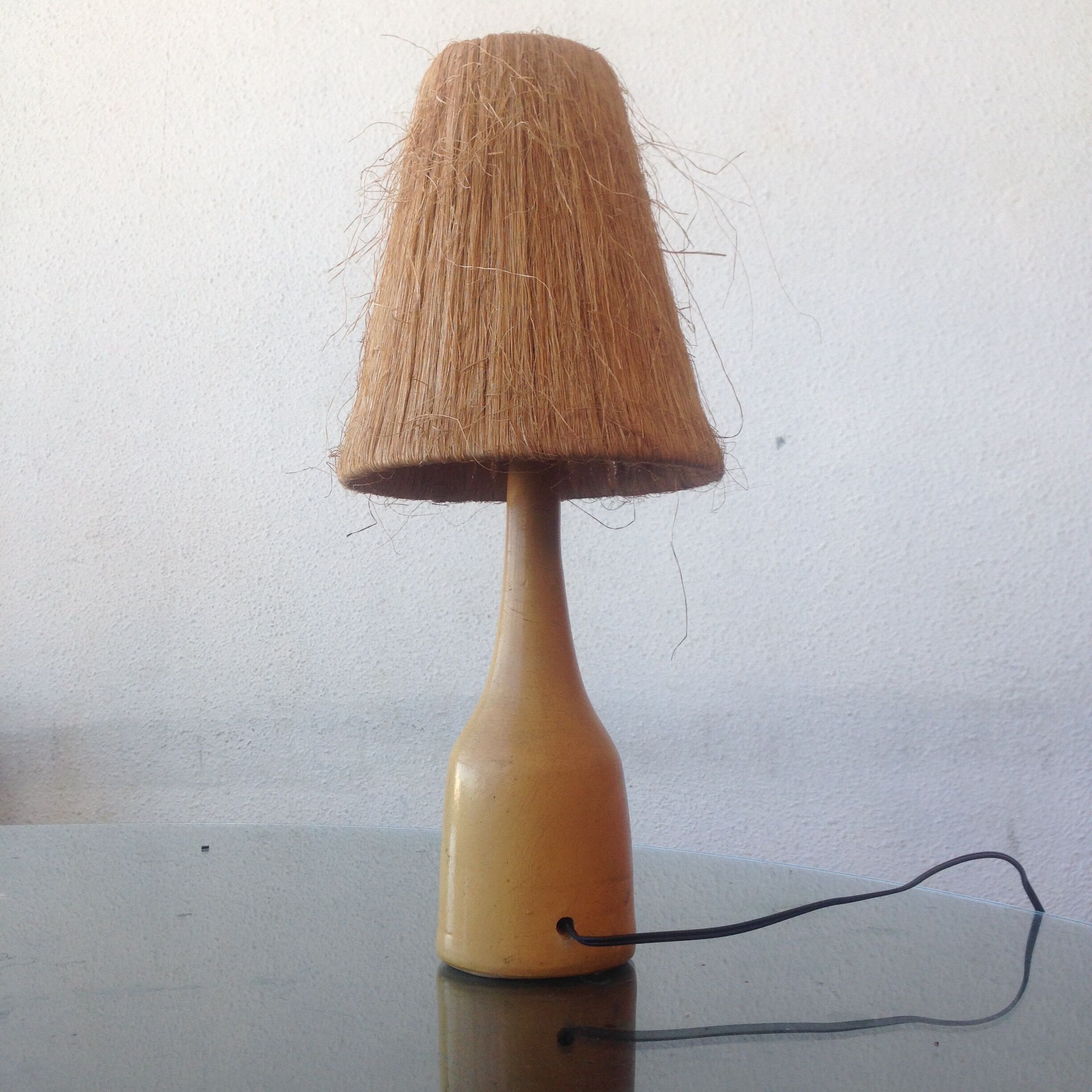 Vintage lamp in ceramic 1960