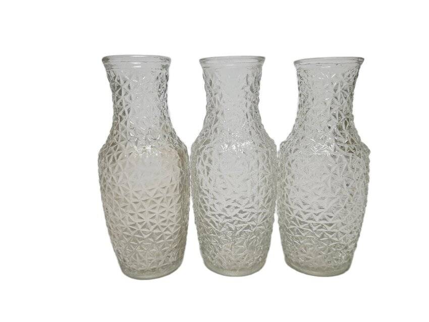 Vintage vases from HSG Prądniczanka, Poland, 1970s, set of 3