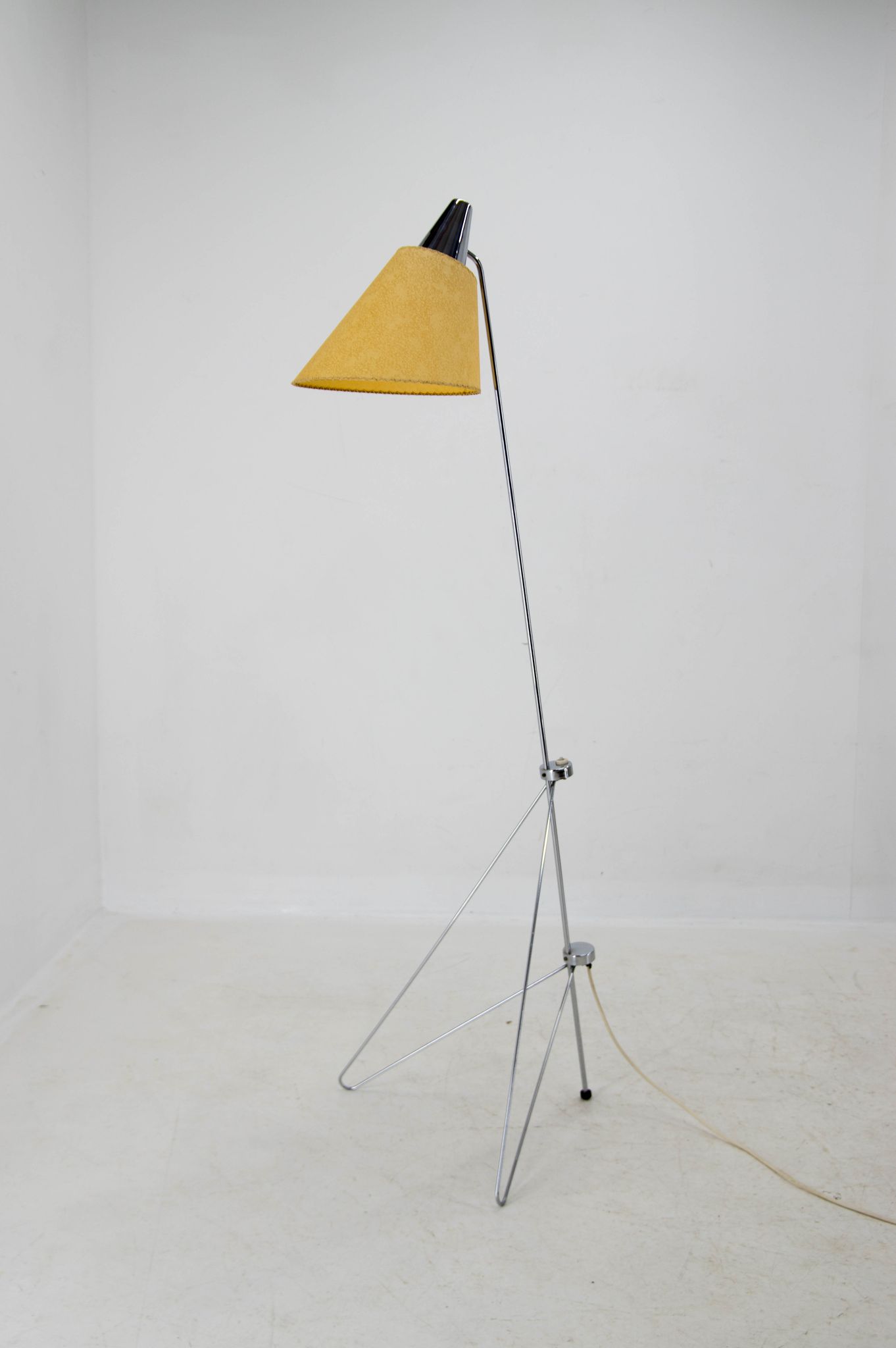 Floor lamp by Hurka for Napako, 1950s, restored