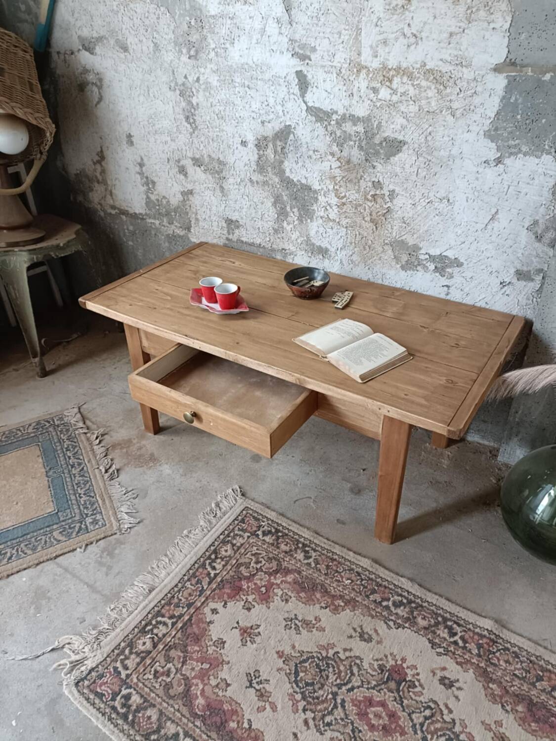 Farmhouse coffee table
