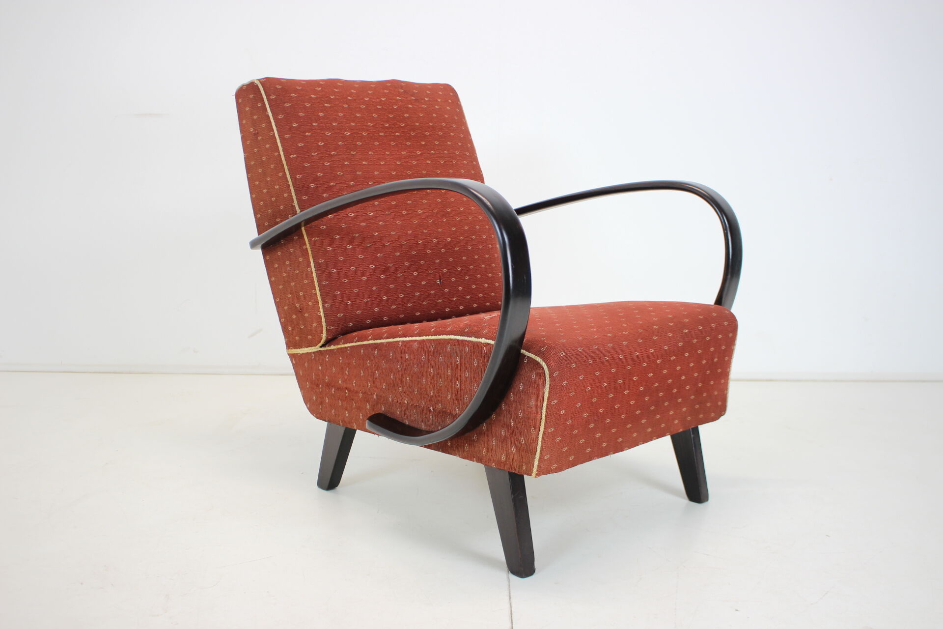 Bentwood Armchair by Jindrich Halabala for UP zavody,1950's.