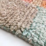 Moroccan Berber boujaad carpet with colorful patterns 293x206cm