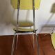 Chaises formica jaune