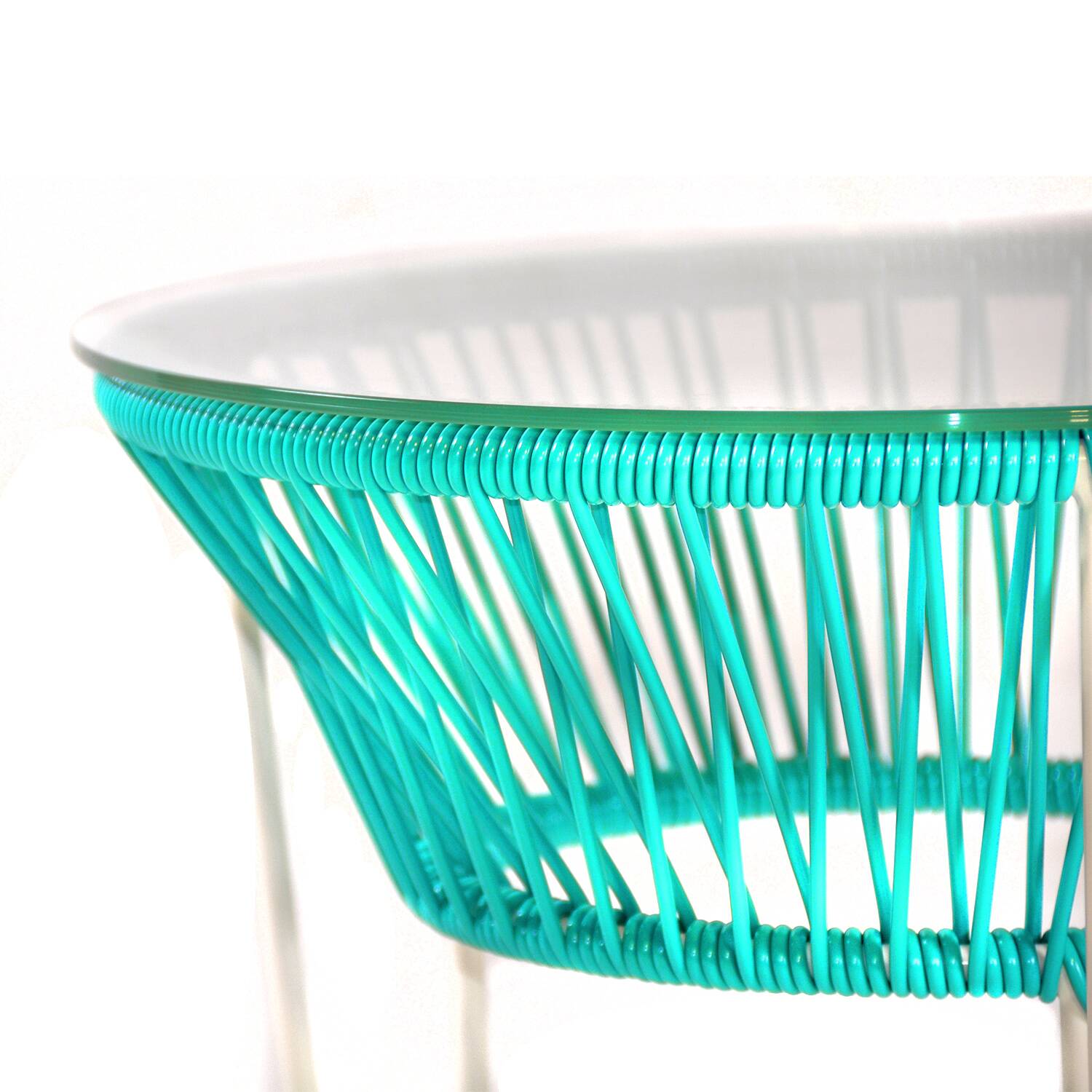 Turquoise green TOCA coffee table