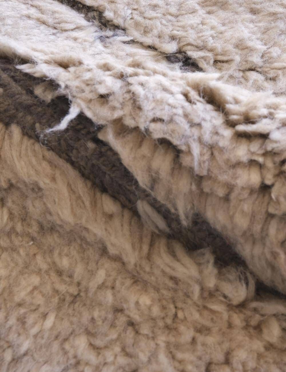 Beige Beni Mrirt Rug - 314 x 215 cm