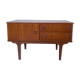 Scandinavian enfilade, teak tv stand design 1960 vintage