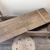 Chest, bench, kneading trough, trunk, solid oak