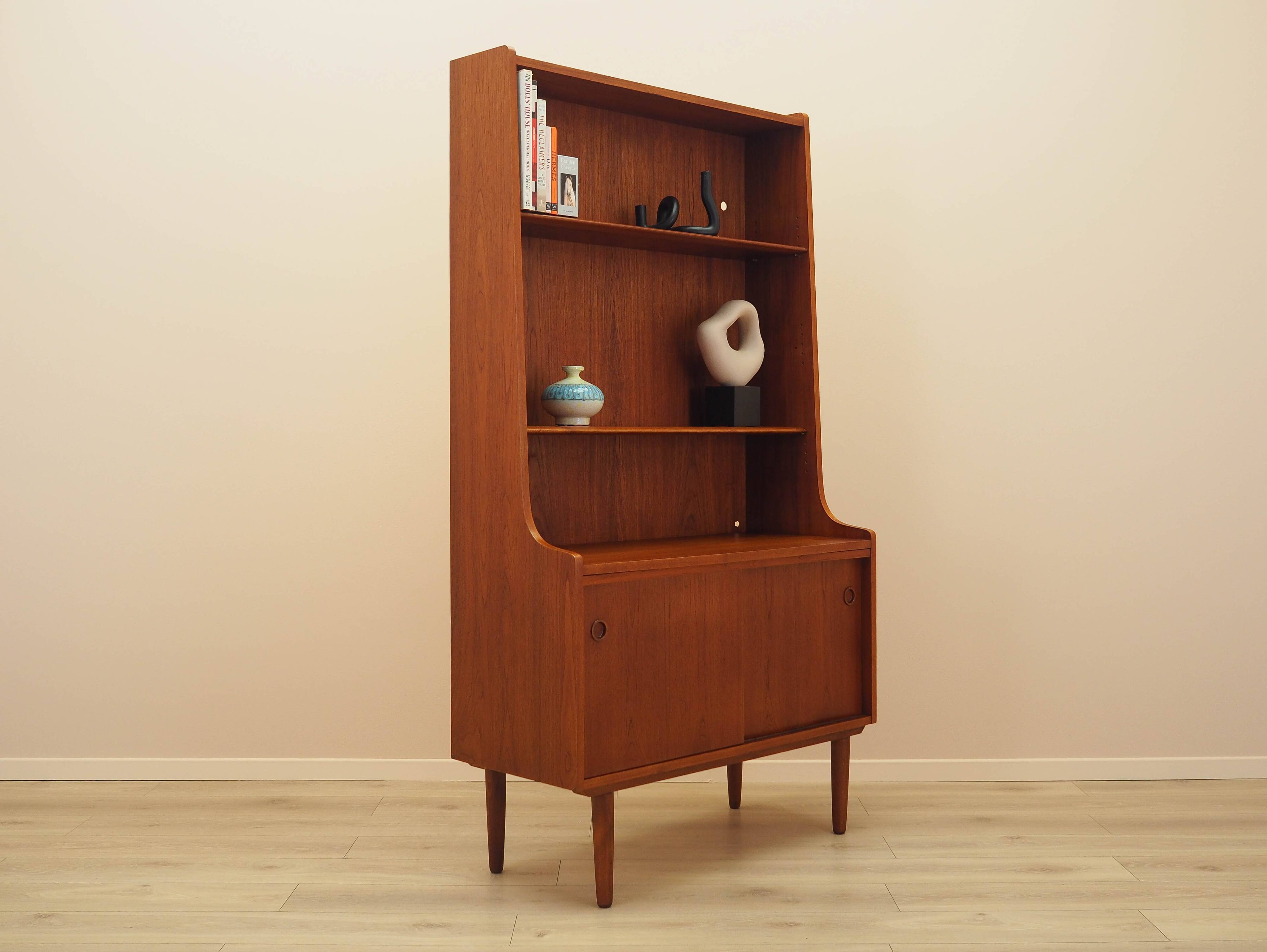 Teak bookcase, Danish design, 1970s, designer: Johannes Sorth