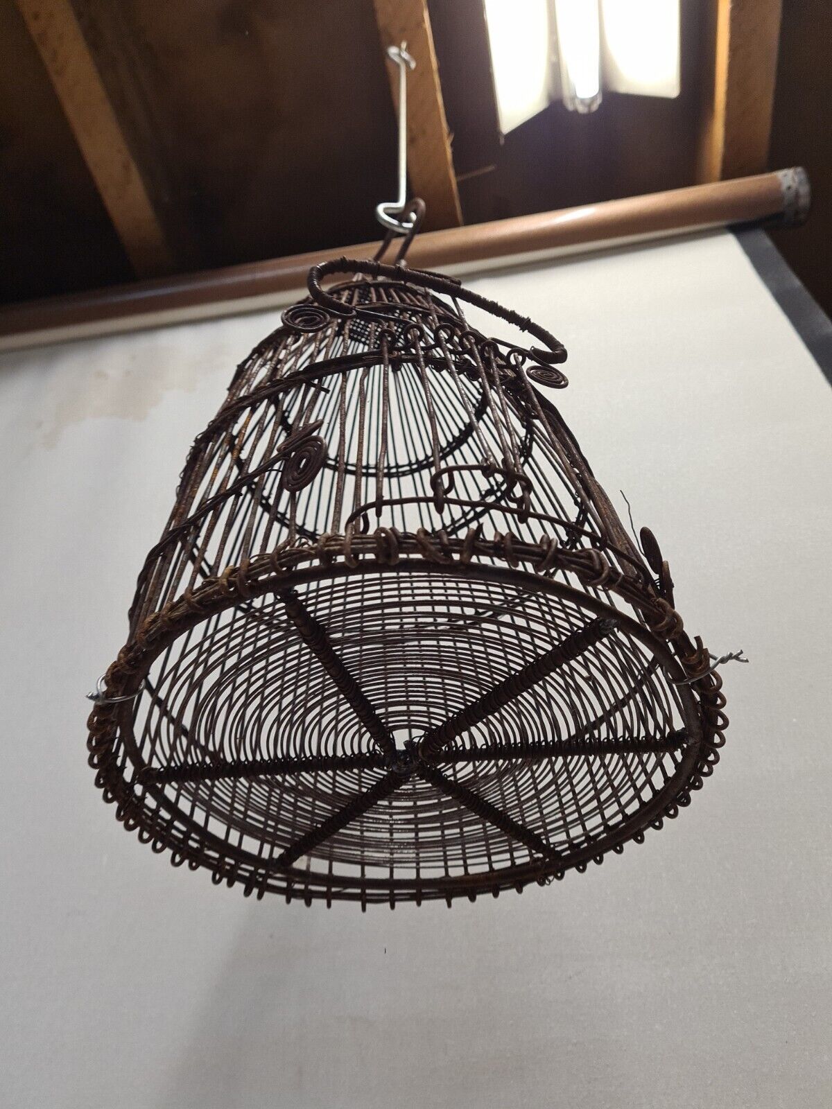 Decorative iron bird cage