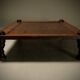 Monumental 19th Century Wabi Sabi Daybed in Tropical Hardwood