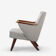 Armchair by Johannes Andersen for CFC Silkeborg, 1960s